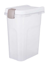 Trixie contenitore ermetico con serratura in plastica trasparente bianco bianco