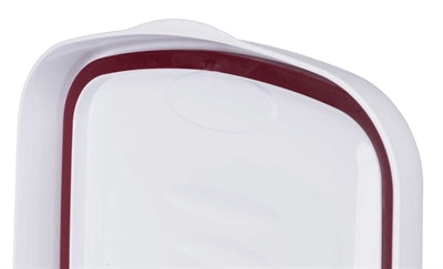 Trixie contenitore ermetico con serratura in plastica trasparente bianco bianco