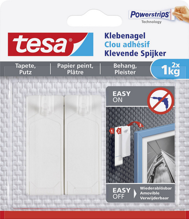 Tesa 1051200 - adesivo superfici sensibili per unghie 1kg | 8 pezzi