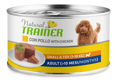 Addestratore naturale cane per adulto mini manutenzione pollo