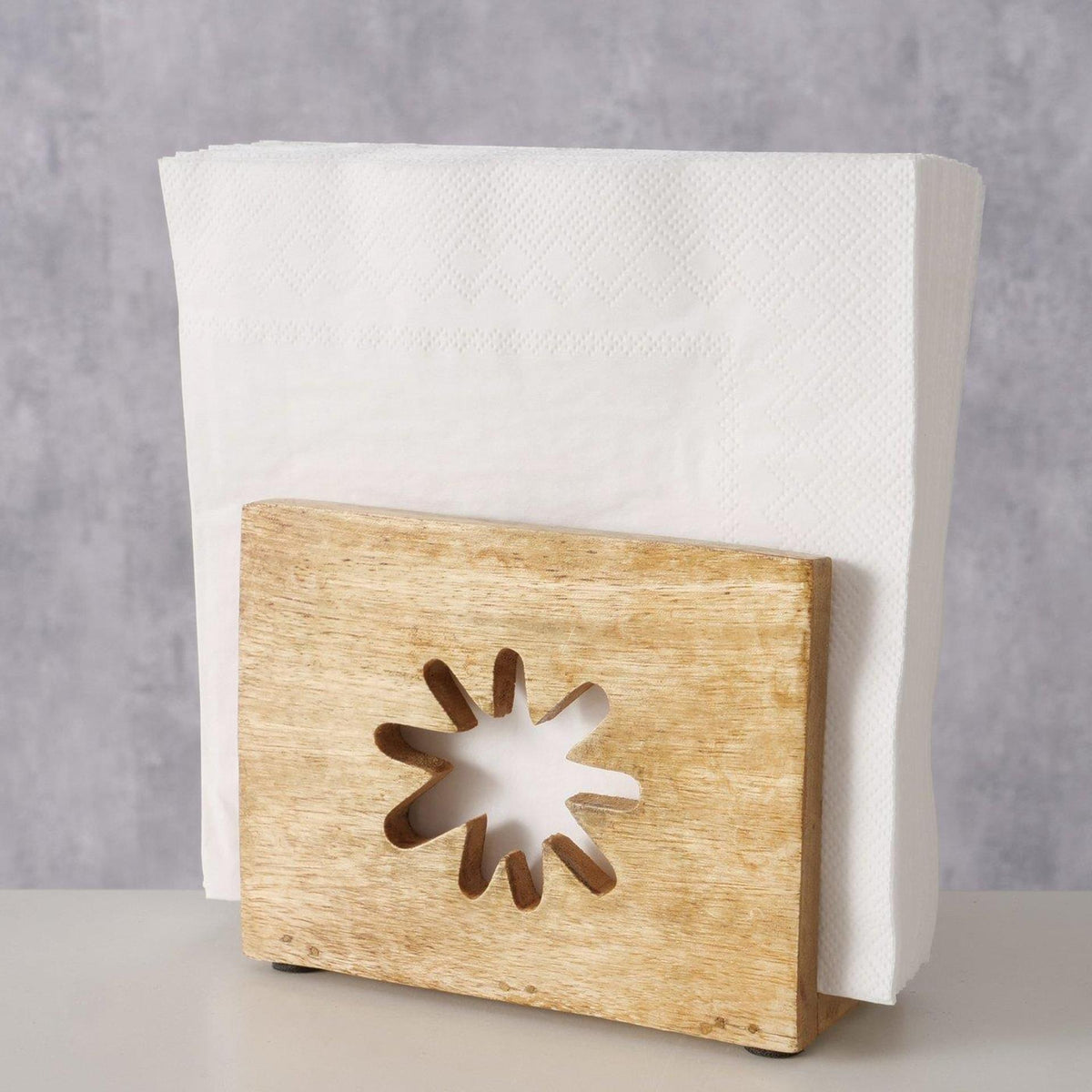 Portatovaglioli Boltze Home mango fiorito 13,5x5,5x10,5 cm