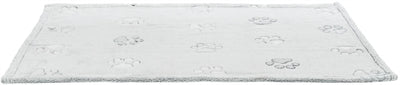 Trixie coperta per cani Nando in morbido pile grigio chiaro