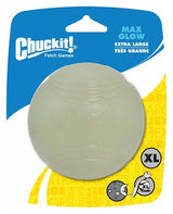 Chuckit! palla luminosa max – giocattolo per cani – palla per cani – galleggiante – giocattolo da prendere – si illumina al buio – extra grande – ø9 cm – 1 pezzo