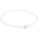 Trixie collare per cani luminoso USB in silicone ricaricabile multicolore