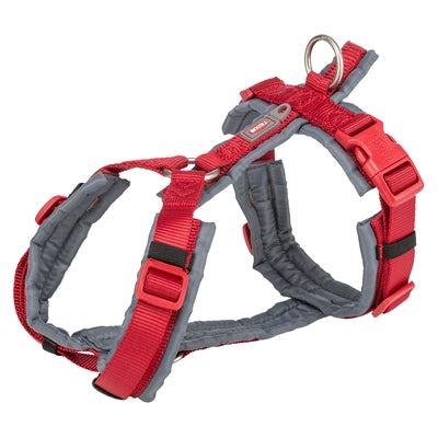 Trixie pettorina per cani premium trekking rosso grigio