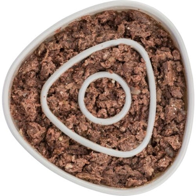 Trixie ciotola per cibo ad alimentazione lenta in plastica TPR grigia
