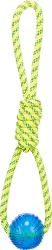 Trixie Aquatoy Corda giocattolo galleggiante in poliestere giallo verde