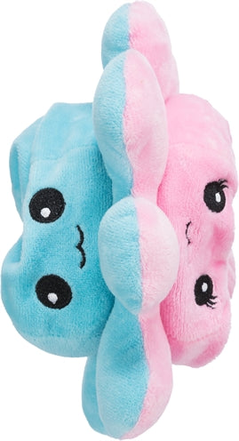 Trixie peluche reversibile polpo grigio giallo