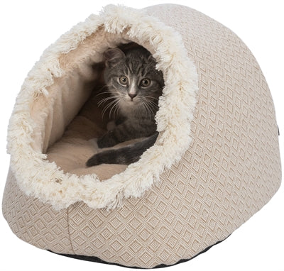 Trixie cesta per gatti igloo boho beige