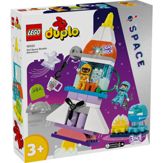 Lego Duplo - Giocattolo da costruzione di avventure spaziali 3 in 1 (10422)