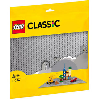 Pannello da costruzione LEGO Classic grigio 48x48 11024