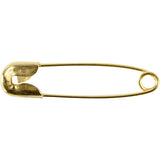 Spille da balia Creative Company l: 22 mm spessore 0 6 mm oro 100 pezzi