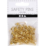 Spille da balia Creative Company l: 22 mm spessore 0 6 mm oro 100 pezzi