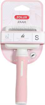 Pennello per lisciare Zolux Anah rosa bianco