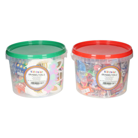 Grab bag mix in secchiello, 120 pz.
