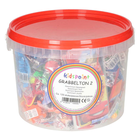 Grab bag mix in secchiello, 120 pz.