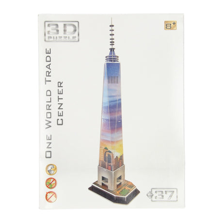 Kit di costruzione 3D World Trade Center - 37 pezzi.