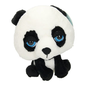 Peluche panda di peluche a testa grande, 21 cm