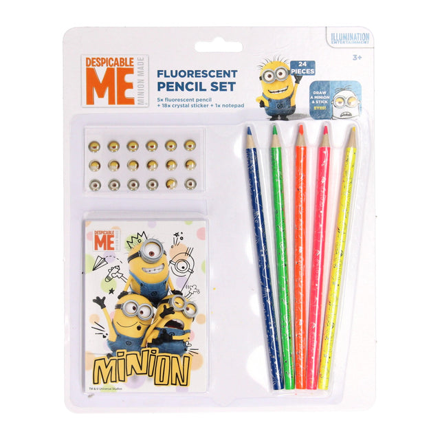 Set artigianale Minions, 24 pezzi.