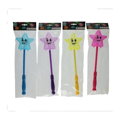 Bastone luminoso colore stella, 38 cm