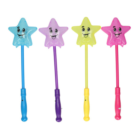 Bastone luminoso colore stella, 38 cm