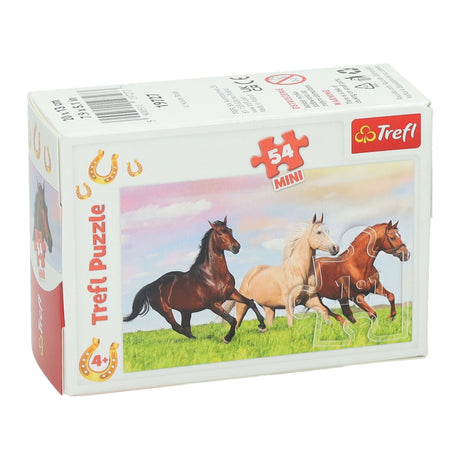 Mini puzzle cavalli, 54 pz.