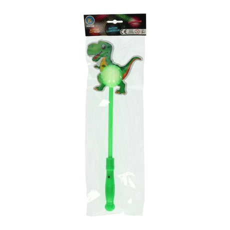 Bastone luminoso dinosauro 38 cm