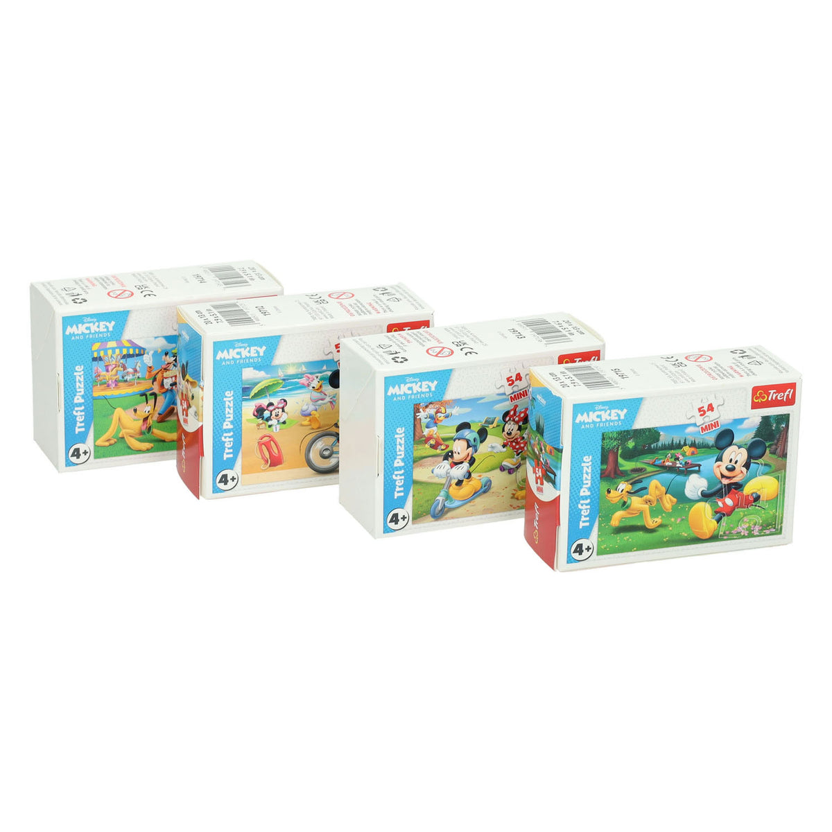 Personaggi mini puzzle Disney - 54 pezzi.
