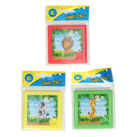 Animale puzzle scorrevole - 8x8 cm