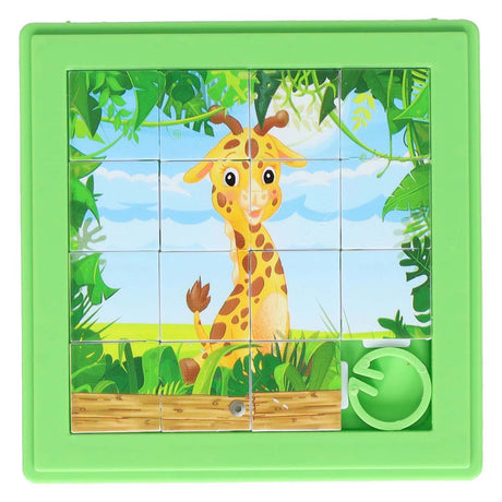 Animale puzzle scorrevole - 8x8 cm