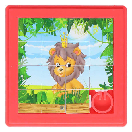 Animale puzzle scorrevole - 8x8 cm
