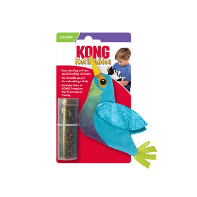 Kong Kolibrie con catnip ricaricabile