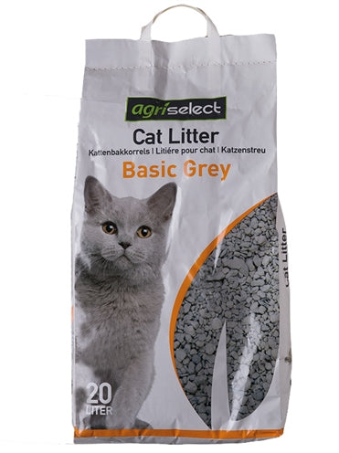 Lettiera per gatti Agriselect Basic grigia