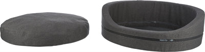 Trixie Dog Basket Citystle Oval Home Edition Grigio scuro