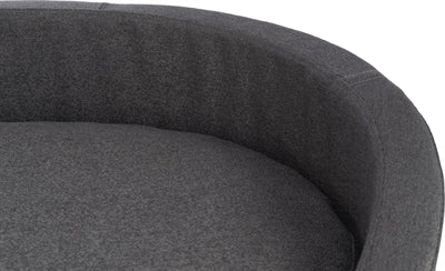 Trixie Dog Basket Citystle Oval Home Edition Grigio scuro