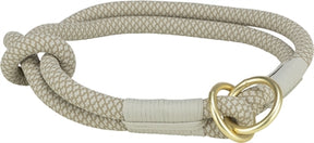 Trixie collare per cani morbido semi-slip grigio grigio chiaro