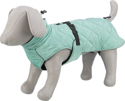 Trixie citystyle be eco cappotto per cani Oslo verde giada riciclata