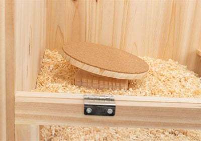Trixie disco da corsa degus grandi criceti in legno di sughero