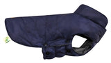 Cappotto per cani Croci eco glam riciclato blu