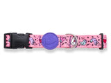 Collare per cani Morso riciclato dolce tweet rosa