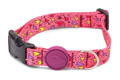 Collare per cani Morso riciclato rosa think pink