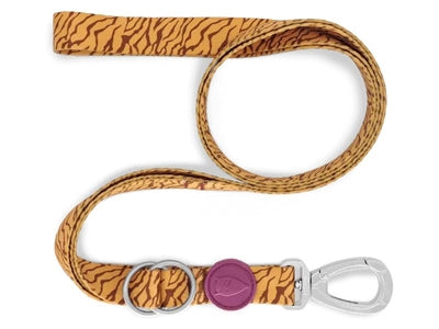 Guinzaglio per cani Morso regolabile riciclato Jungle Drum arancione