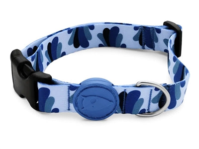 Collare per cani Morso riciclato splash blu