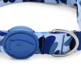 Collare per cani Morso riciclato splash blu