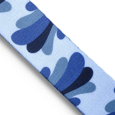 Collare per cani Morso riciclato splash blu
