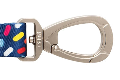 Guinzaglio per cani Morso regolabile riciclato colore viola invaders