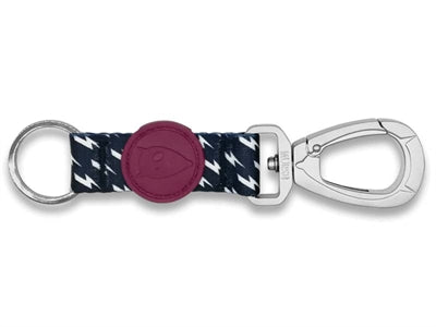 Portachiavi Morso Key Cord riciclato Power Flow Nero