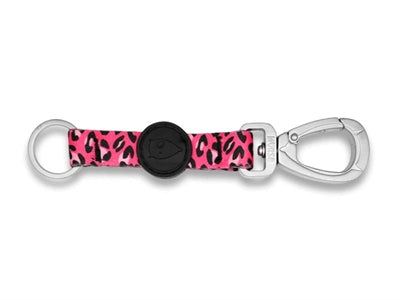 Portachiavi Morso key cord riciclato bubble leo rosa