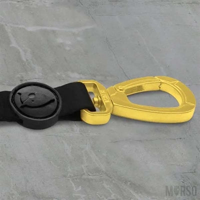 Guinzaglio per cani Morso regolabile oro riciclato caviale oro