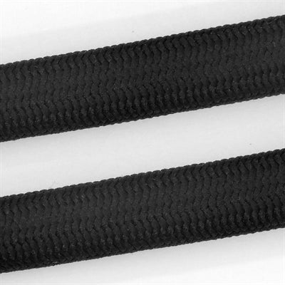 Collare per cani Morso mezzo slip in morbida corda riciclata nero nero